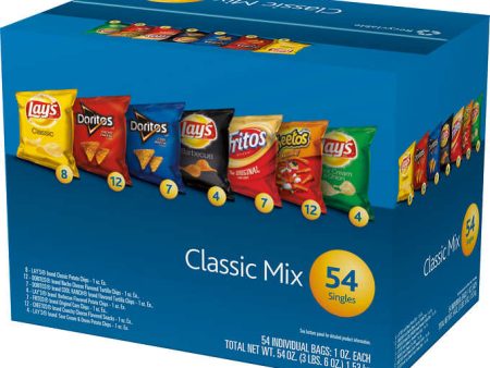 Frito Lay Classic Mix, Variety, 1oz 54ct For Sale