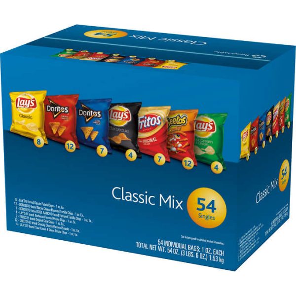 Frito Lay Classic Mix, Variety, 1oz 54ct For Sale