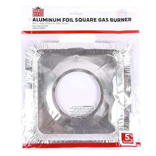 WHOLESALE TABLE KING ALUMINUM STOVE BURNER COVER SQ 5 PK SOLD BY CASE Online