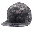 PB105 [BLACK D.CAMO] COTTON SNAPBACK HATS Online Hot Sale