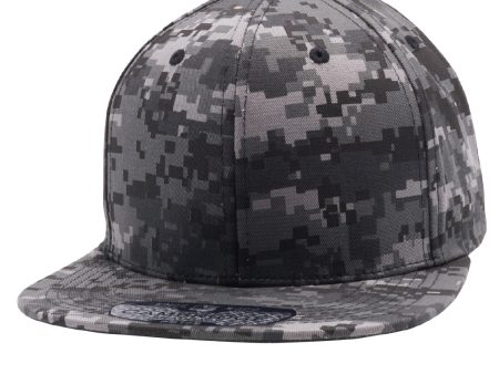 PB105 [BLACK D.CAMO] COTTON SNAPBACK HATS Online Hot Sale