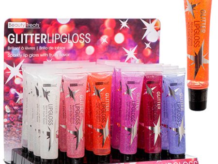 WHOLESALE LIP GLOSS GLITTER W  FRUITY FLAVOR ASST SOLD BY CASE Online Sale