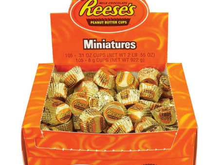 Reese s Peanut Butter Cups Miniatures, 105ct For Cheap