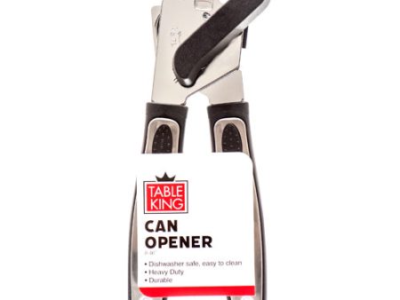 WHOLESALE TABLE KING CAN OPENER W BLACK HANDLE SOLD BY CASE For Sale