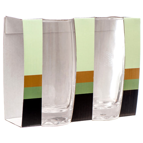 WHOLESALE GLASS TUMBLER 12Z 2PC SOLD BY CASE Supply