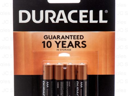 WHOLESALE DURACELL BATTERY AAA-4PACK SOLD BY CASE Cheap