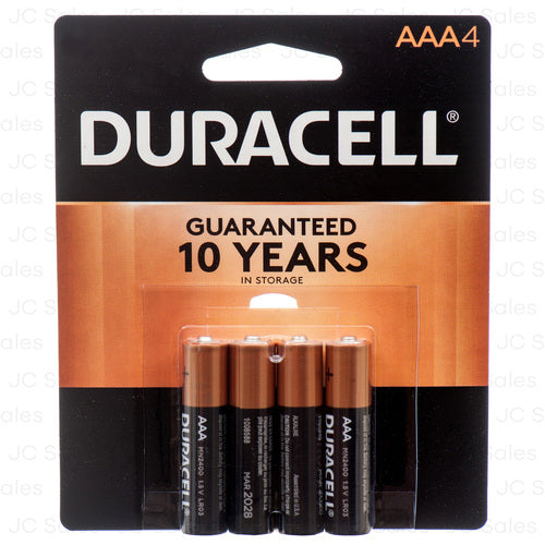 WHOLESALE DURACELL BATTERY AAA-4PACK SOLD BY CASE Cheap