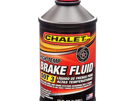 WHOLESALE CHALET BRAKE FLUID 12Z SOLD BY CASE For Cheap