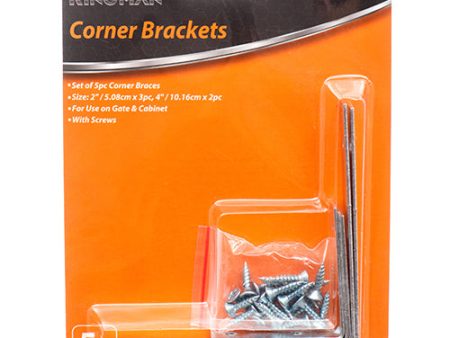 WHOLESALE KINGMAN CORNER BRACES 2PC 4 AND 3PC 2 SOLD BY CASE For Discount