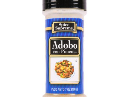 WHOLESALE SPICE SUPREME ADOBO W PIMENTO 12   7 OZ SOLD BY CASE Online now