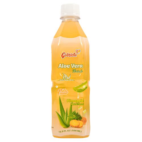 WHOLESALE GABRIELA ALOE VERA DRINK PINEAPPLE 500ML SOLD BY CASE Sale