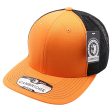 PB222N-N.Orange Charcoal CAMBRIDGE TRUCKER HAT Cheap