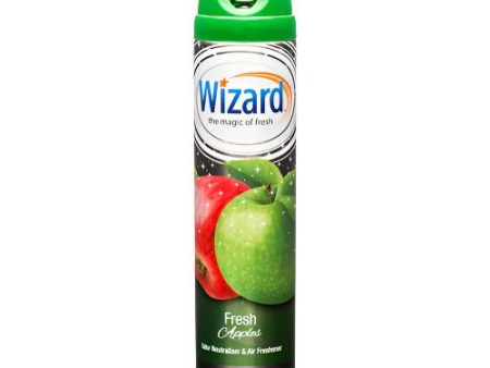 WHOLESALE WIZARD AIR FRESHENER FRESH APPLES 10 OZ SOLD BY CASE Online Sale