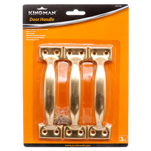 WHOLESALE KINGMAN DOOR & DRAWER HANDLE 6 3PC SOLD BY CASE Hot on Sale