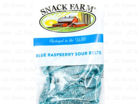 WHOLESALE BLUE RASPBERRY BELTS 2.75 OZ SOLD BY CASE Fashion