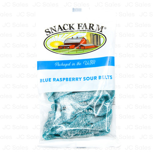 WHOLESALE BLUE RASPBERRY BELTS 2.75 OZ SOLD BY CASE Fashion