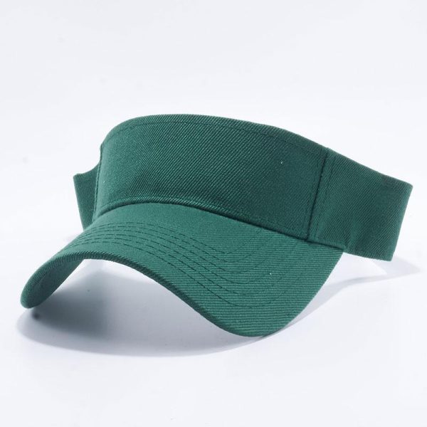 PB144 [D.GREEN] BLANK VISOR HATS Online Hot Sale