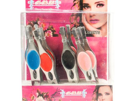 WHOLESALE TWEEZER WITH FINGER GRIP W  DISPLAY SOLD BY CASE For Cheap