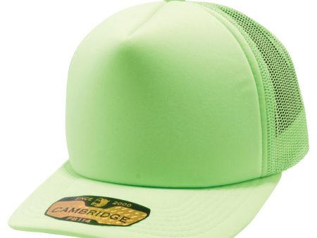 PB114 [N.GREEN] 5 PANEL FOAM TRUCKER HATS Sale