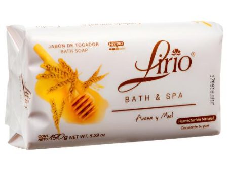 WHOLESALE LIRIO BAR SOAP BATH & SPA OAT & HONEY 150g SOLD BY CASE on Sale