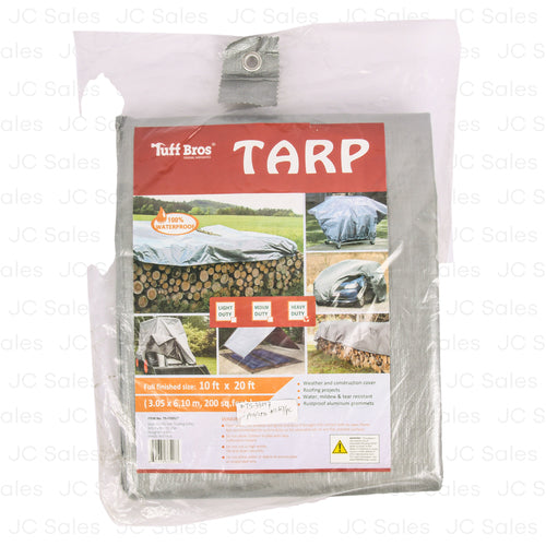 WHOLESALE TARP SILVER 10X20 HVY-DUTY #TS-33517 SOLD BY CASE For Cheap