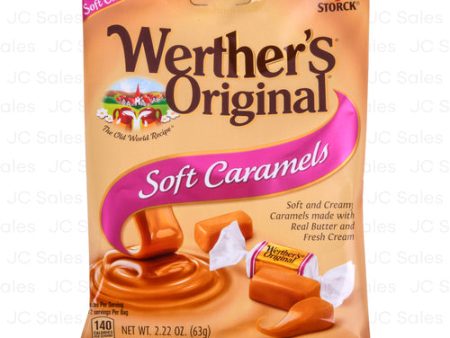 WHOLESALE WERTHER S SOFT CARAMEL 2.22 OZ SOLD BY CASE Cheap