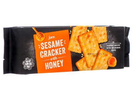 WHOLESALE JAN SESAME CRACKERS 160 GR SOLD BY CASE Online now