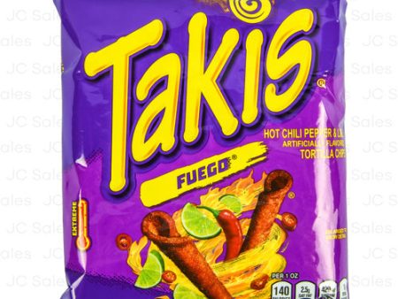 WHOLESALE TAKIS FUEGO 3.25 OZ SOLD BY CASE Sale