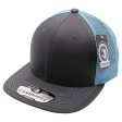 PB222-CHARCOAL-SKY CAMBRIDGE TRUCKER HAT For Sale