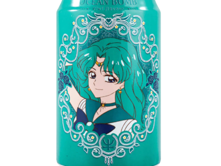 Sailormoon Anime Kiwi Flavor Soda Sparkling Water, 11.8oz 24ct Sale