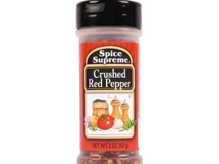 WHOLESALE SPICE SUPREME CRUSHED RED PEPPER 12   2 OZ SOLD BY CASE Online