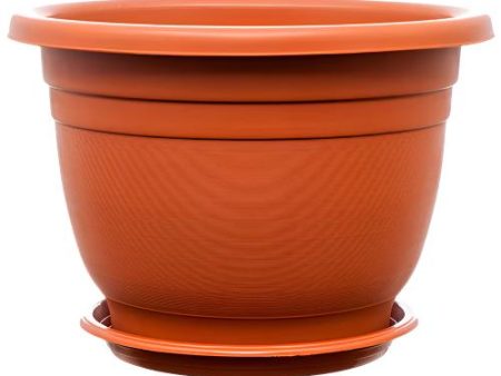 WHOLESALE PLANTER ROUND PLASTIC 14.75 W TRAY SOLD BY CASE For Discount