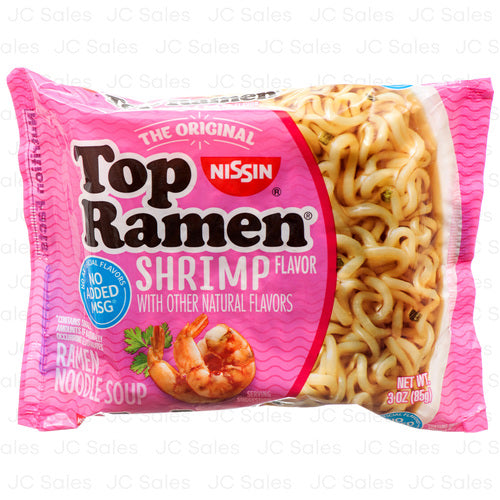 WHOLESALE NISSIN TOP RAMEN SHRIMP 3 OZ SOLD BY CASE Online Sale