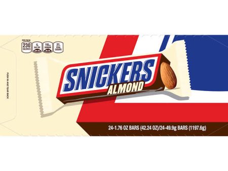 Snickers Almond 1.76oz, 24ct For Sale