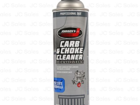 WHOLESALE JOHNSEN S CARBURETOR CLEANER 16.25 OZ CAN SOLD BY CASE Fashion