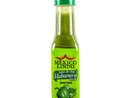 WHOLESALE MEXICO LINDO 5Z SALSA HABANERA GREEN SOLD BY CASE Online Sale