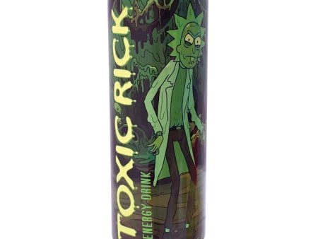 Rick and Morty Toxic Rick Energy Drink, 12oz 12ct Supply