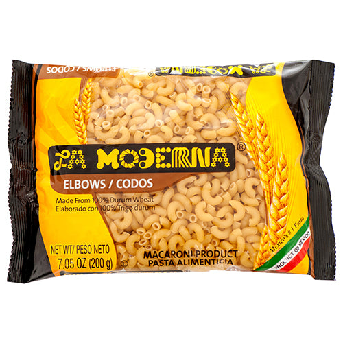 WHOLESALE LA MODERNA PASTA 7 OZ LARGE ELBOW SOLD BY CASE For Sale