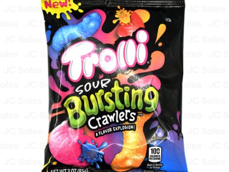 WHOLESALE TROLLI BURSTING CRAWLERS 3 OZ SOLD BY CASE Hot on Sale