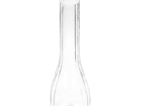 WHOLESALE VASE CLEAR 7.5 X H 22CM #HC25055 SOLD BY CASE Discount