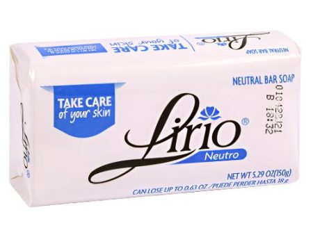 WHOLESALE LIRIO NEUTRO BAR SOAP 150G SOLD BY CASE Online now