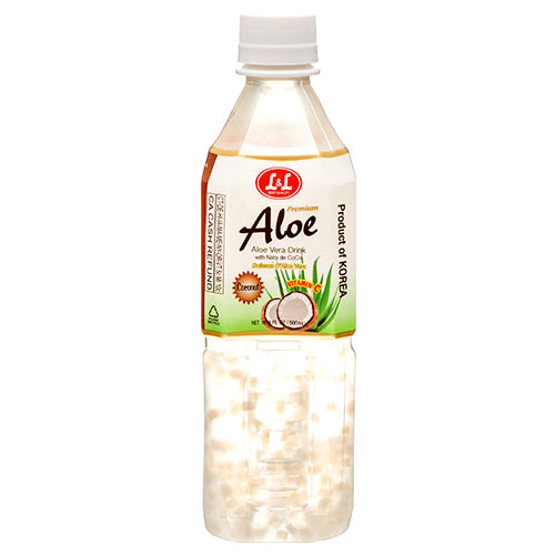 WHOLESALE L & L ALOE VERA DRINK 16.9 OZ COCONUT SOLD BY CASE Online Sale