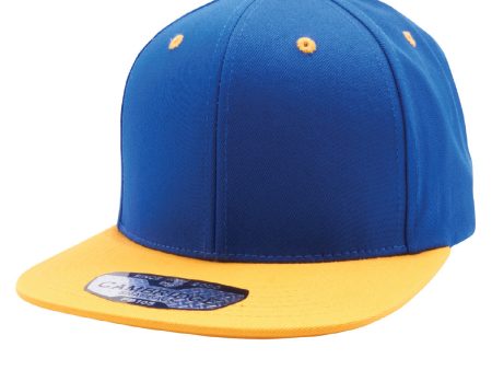 PB105 [ROYAL GOLD] COTTON SNAPBACK HATS Online Sale