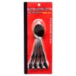 WHOLESALE TEA SPOON STAINLESS STEEL 4PC IN DBL BLISTER #J3003C SOLD BY CASE Supply