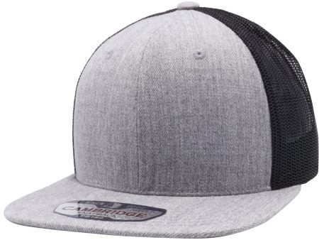 PB180 [HEATHER BLACK] WOOL BLEND TRUCKER HATS For Discount