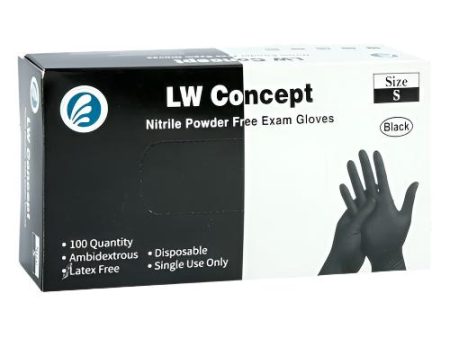 WHOLESALE DISPOSABLE GLOVES NITRILE EXAM BLK SIZE SMALL SOLD BY CASE Online Hot Sale