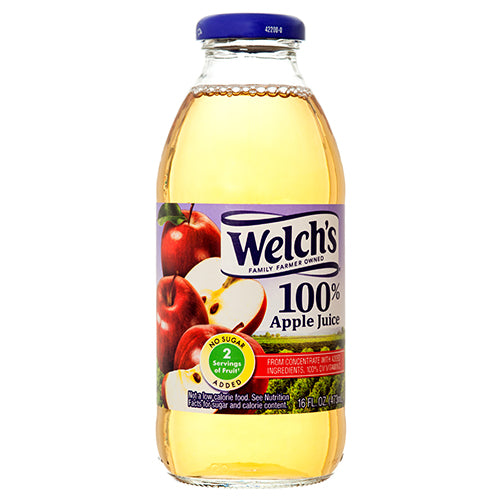 WHOLESALE WELCH S 100% 16 OZ APPLE JUICE SOLD BY CASE For Discount