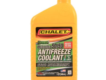 WHOLESALE CHALET ANTIFREEZE COOLANT 1 QT SOLD BY CASE Online Sale