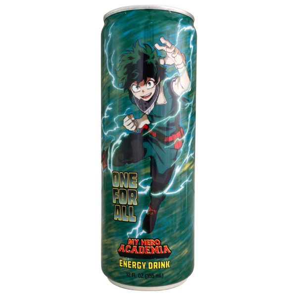 My Hero Academia Deku One for All Energy Drink, 12oz 12ct For Cheap