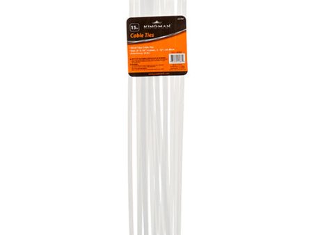 WHOLESALE KINGMAN CABLE TIES 4.8MM X 12 15CT SOLD BY CASE on Sale